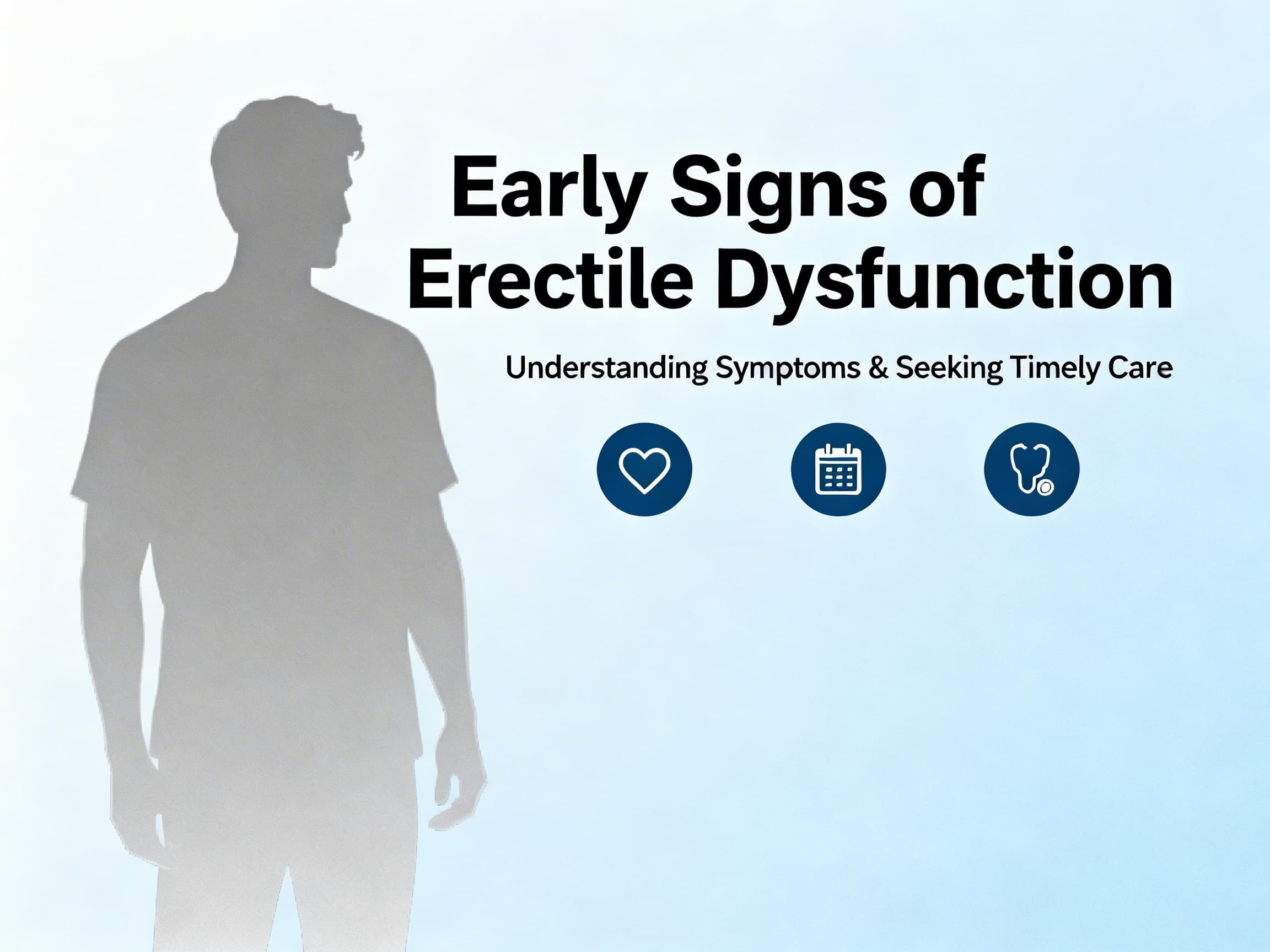 Early Signs of ED: Causes, Age Related Factors, and Treatment Options